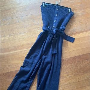 Abercrombie & Fitch Navy jumpsuit